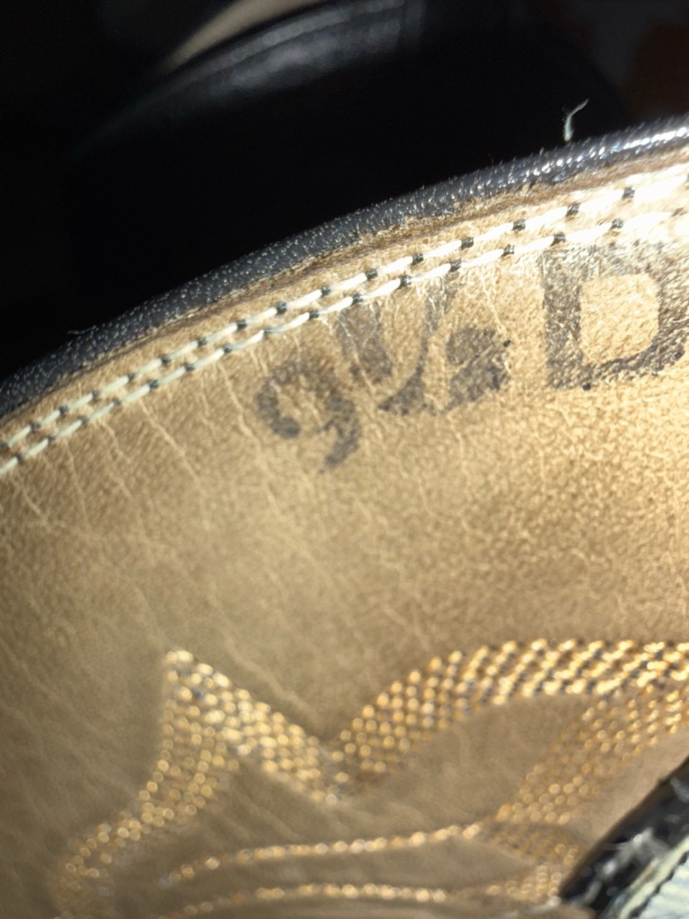 Full Quill Ostrich by Max Leather, Western Cowboy Boots Men’s Size 9-1/2 D EUC - Picture 10 of 11